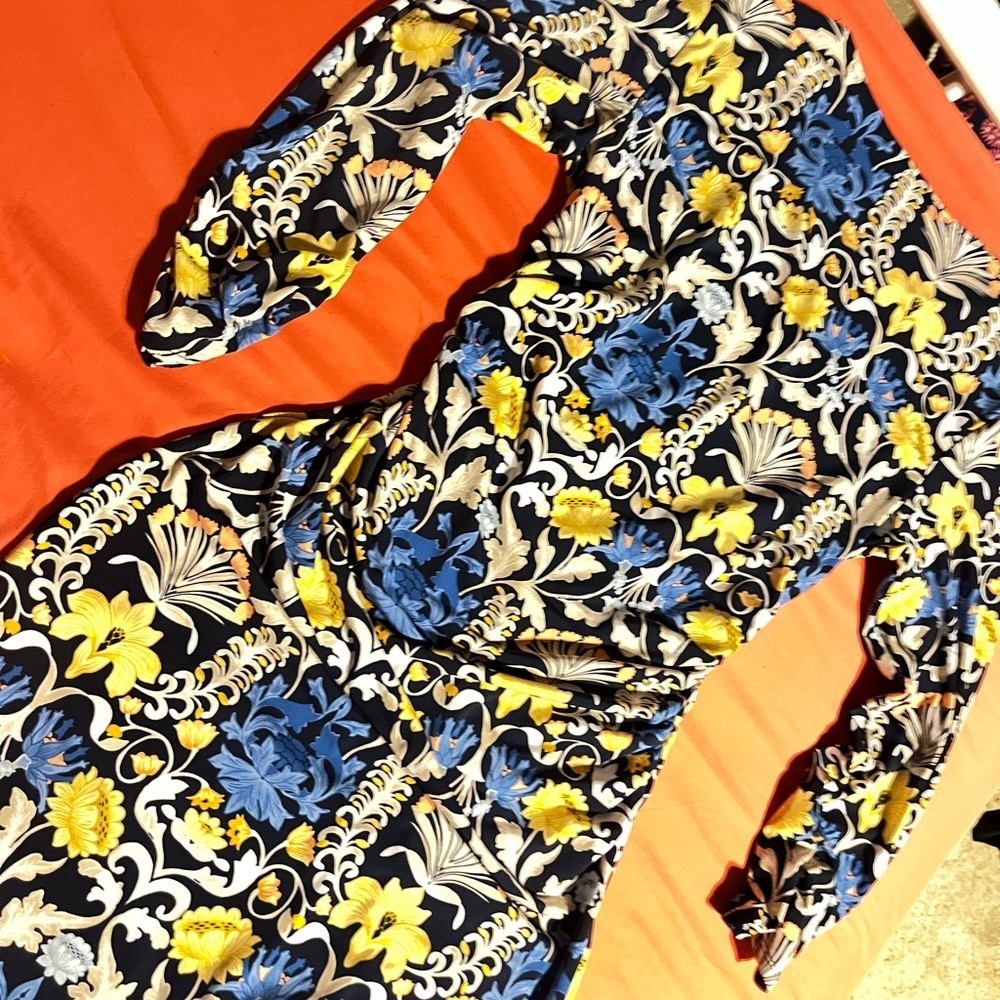 INC Dress~ Classy 3/4 sleeve mid-calf length